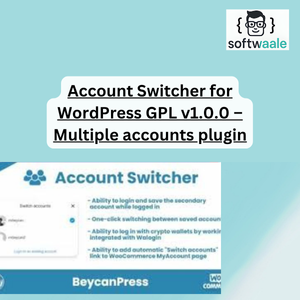 Account Switcher for WordPress GPL v1.0.0 – Multiple accounts plugin