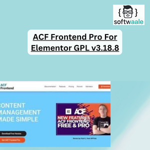 ACF Frontend Pro For Elementor GPL v3.18.8